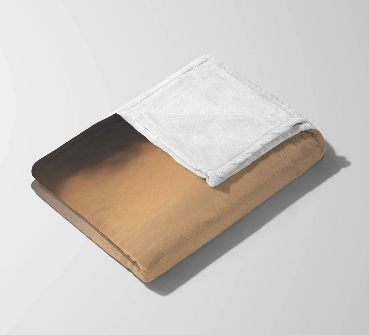 Nuvole astratte e morbide in un gradiente di toni caldi coperta in pile da DesignDoodle