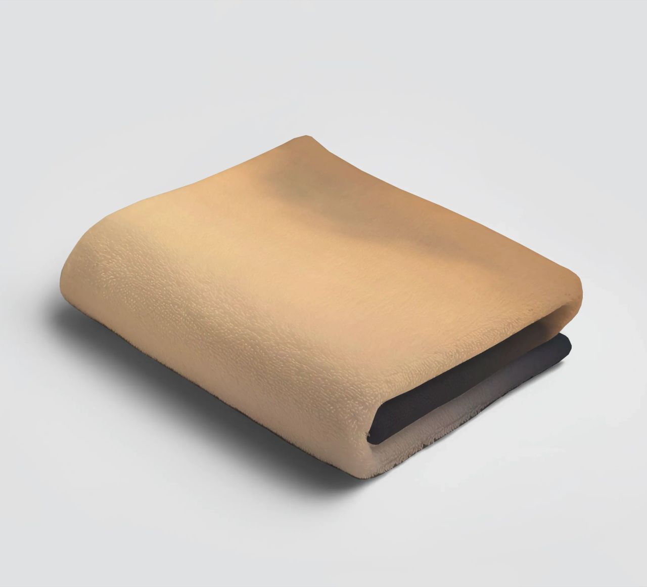 Nuvole astratte e morbide in un gradiente di toni caldi asciugamano da bagno da DesignDoodle