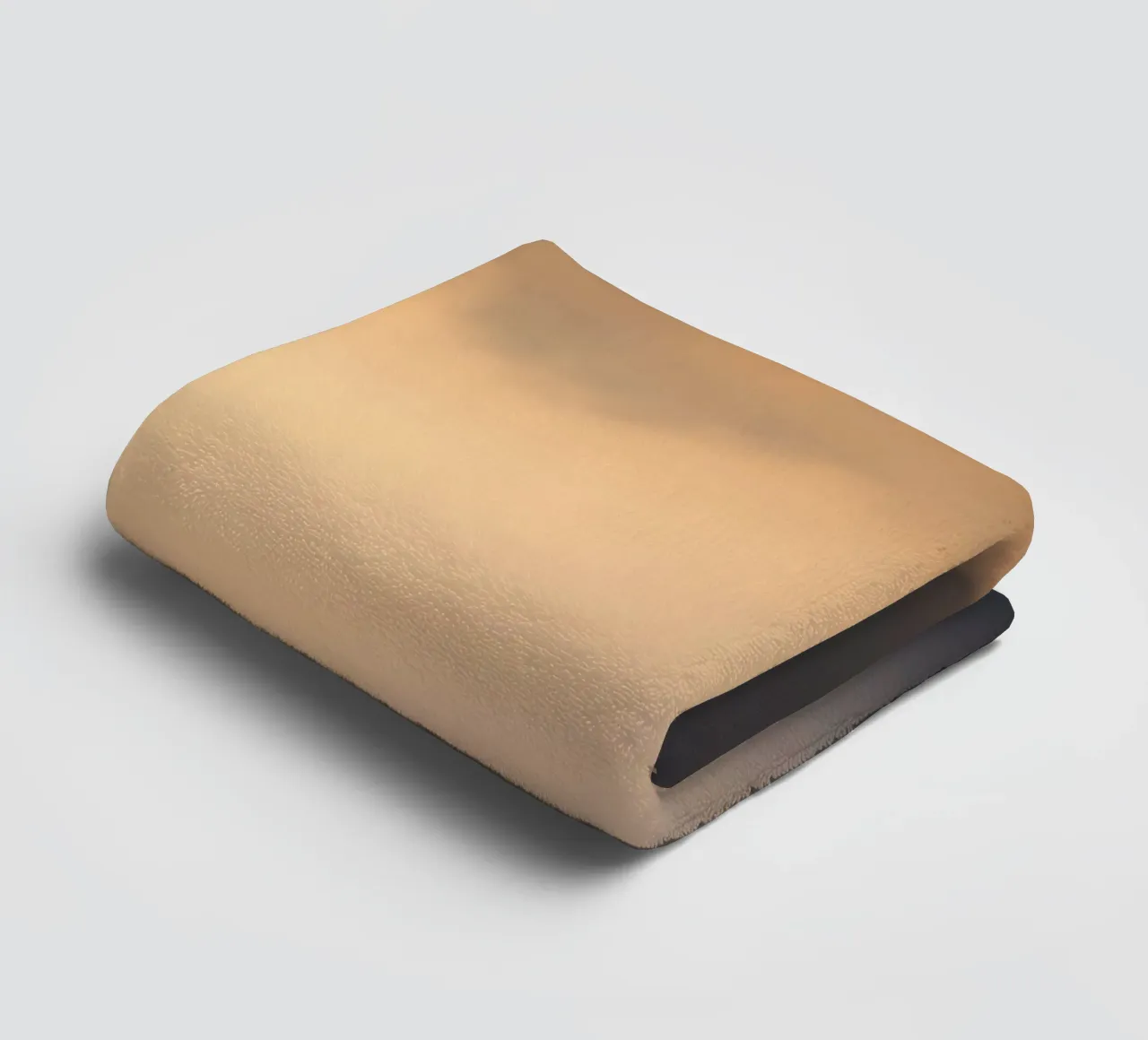 Ruhige abstrakte weiche Wolken in einem Farbverlauf aus warmen Tönen Handtuch von DesignDoodle