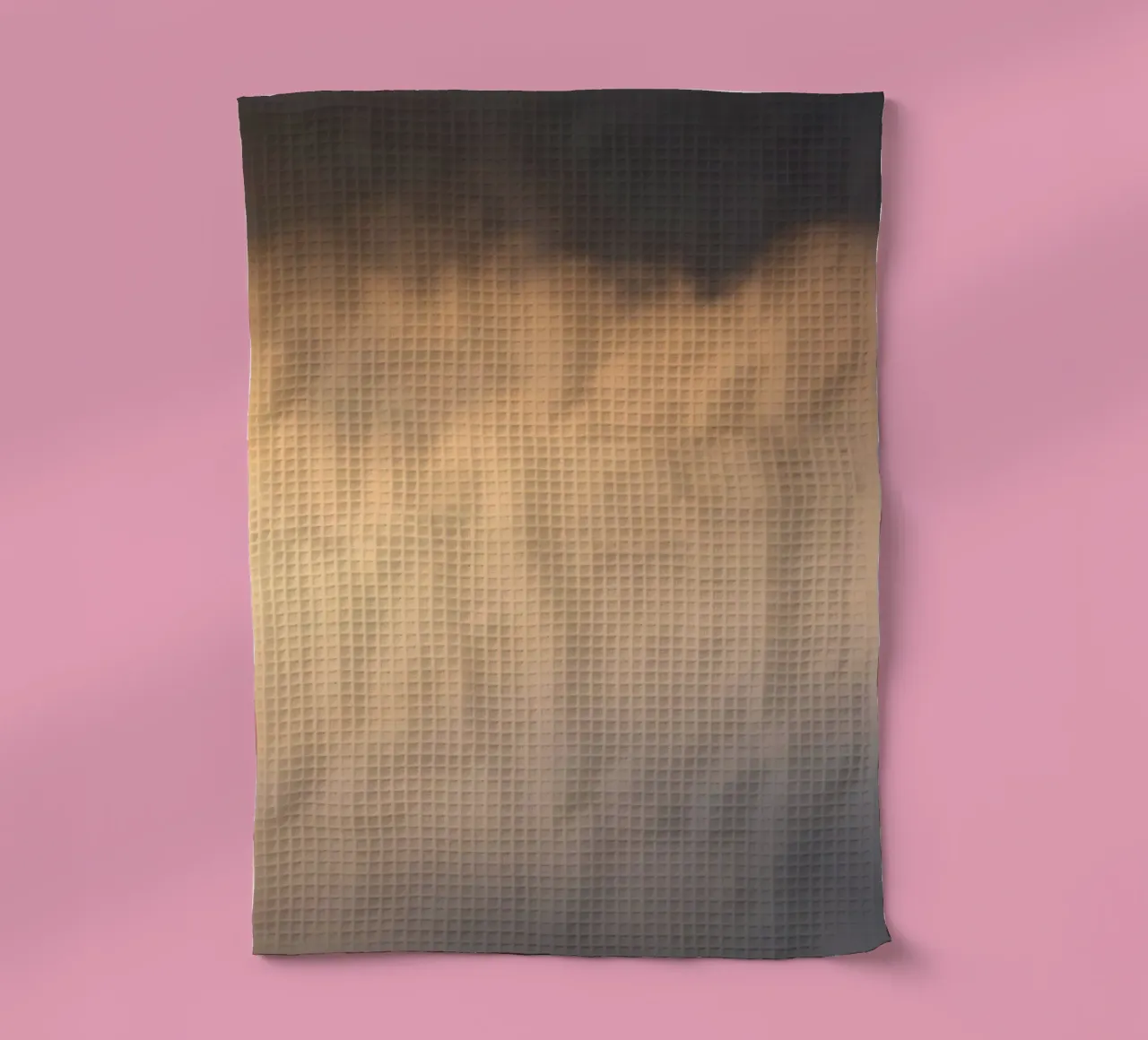 Ruhige abstrakte weiche Wolken in einem Farbverlauf aus warmen Tönen Geschirrtuch von DesignDoodle