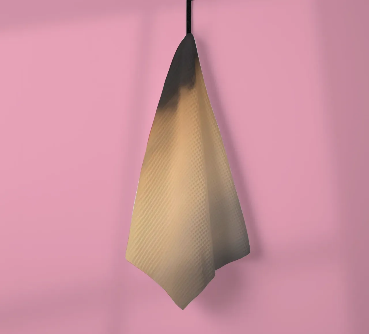 Nuvole astratte e morbide in un gradiente di toni caldi canovaccio da cucina da DesignDoodle