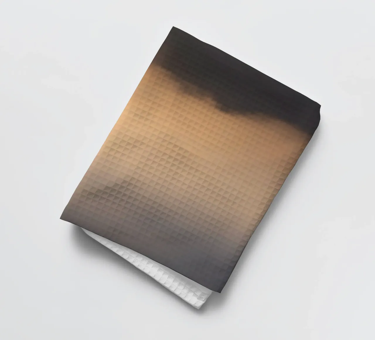 Ruhige abstrakte weiche Wolken in einem Farbverlauf aus warmen Tönen Geschirrtuch von DesignDoodle