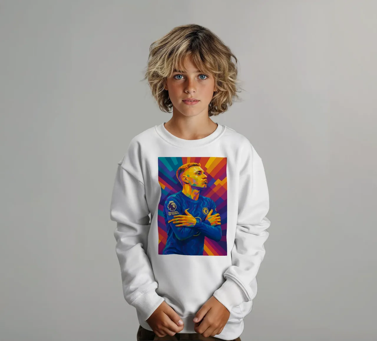 Cole Palmer felpa bambino da HopeStudio