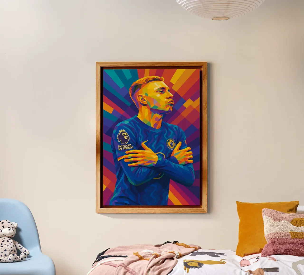 Cole Palmer alluminio dibond da HopeStudio