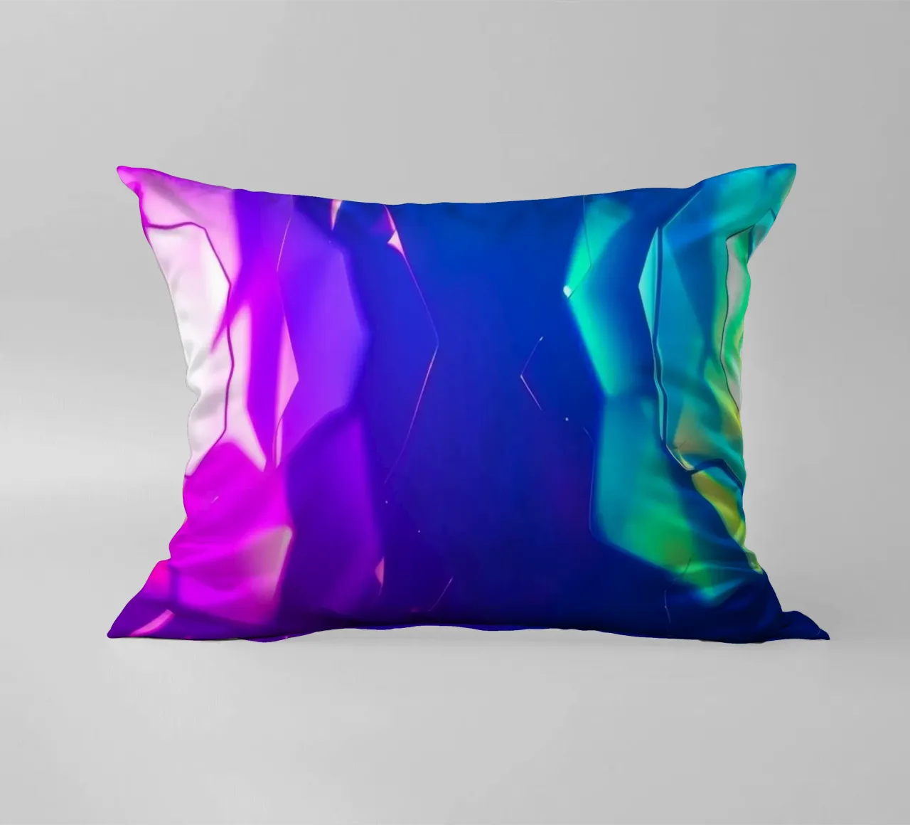 Design moderno con forme astratte di rose luminose e colorate cuscino da DesignDoodle