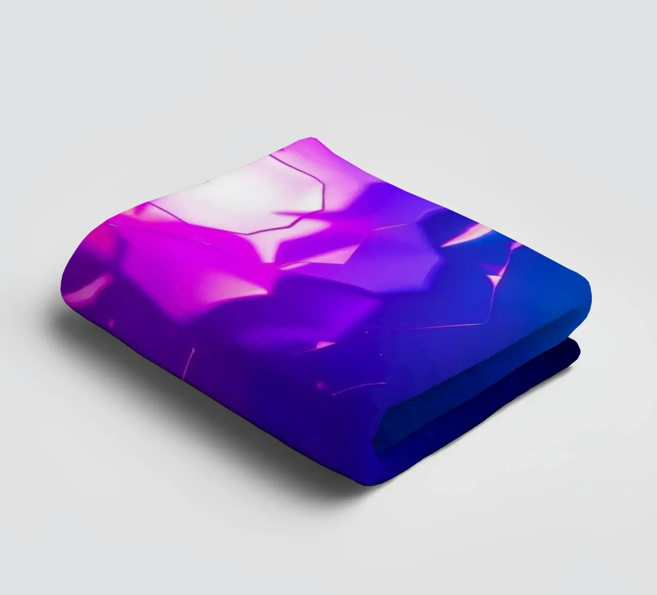 Design moderno con forme astratte di rose luminose e colorate asciugamano da bagno da DesignDoodle
