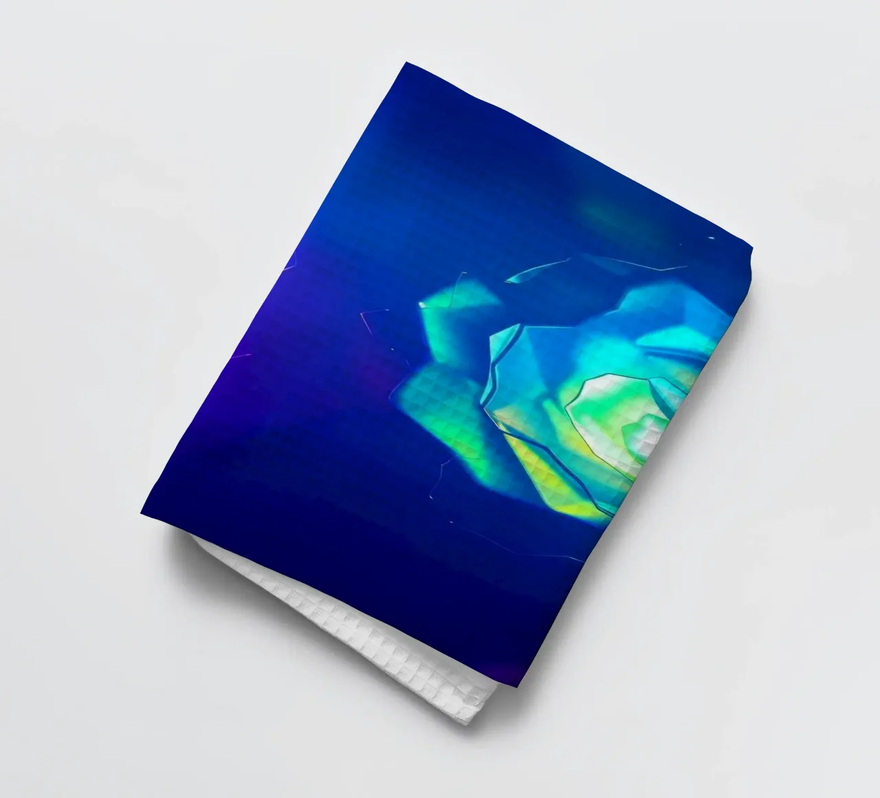 Design moderno con forme astratte di rose luminose e colorate canovaccio da cucina da DesignDoodle