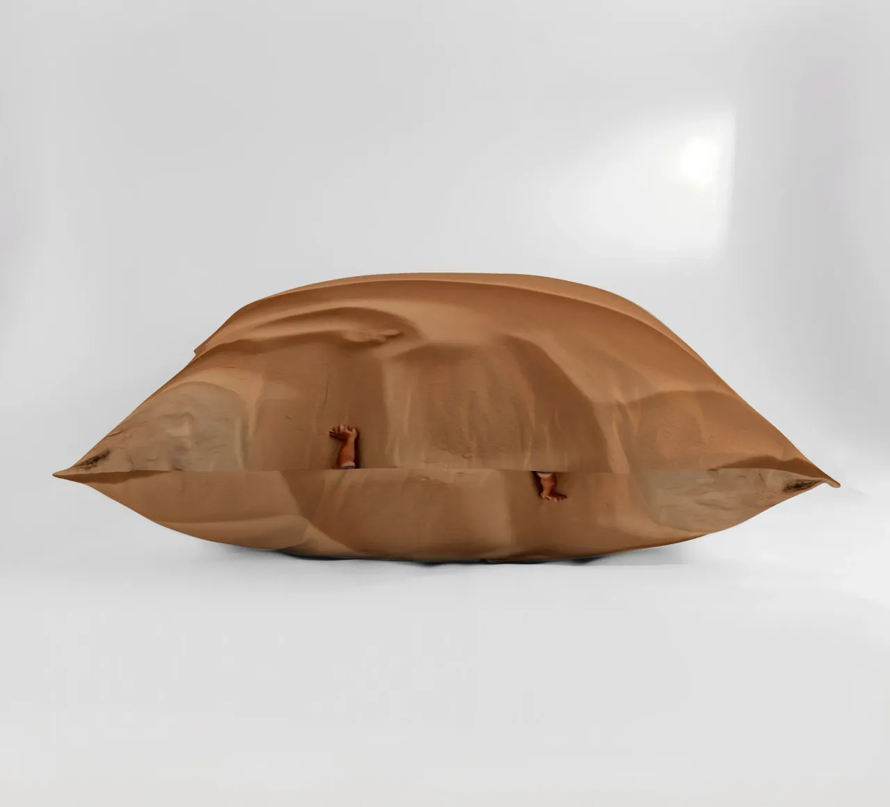 Esplorare l'arte dei modelli di sabbia e l'interazione umana cuscino da DesignDoodle