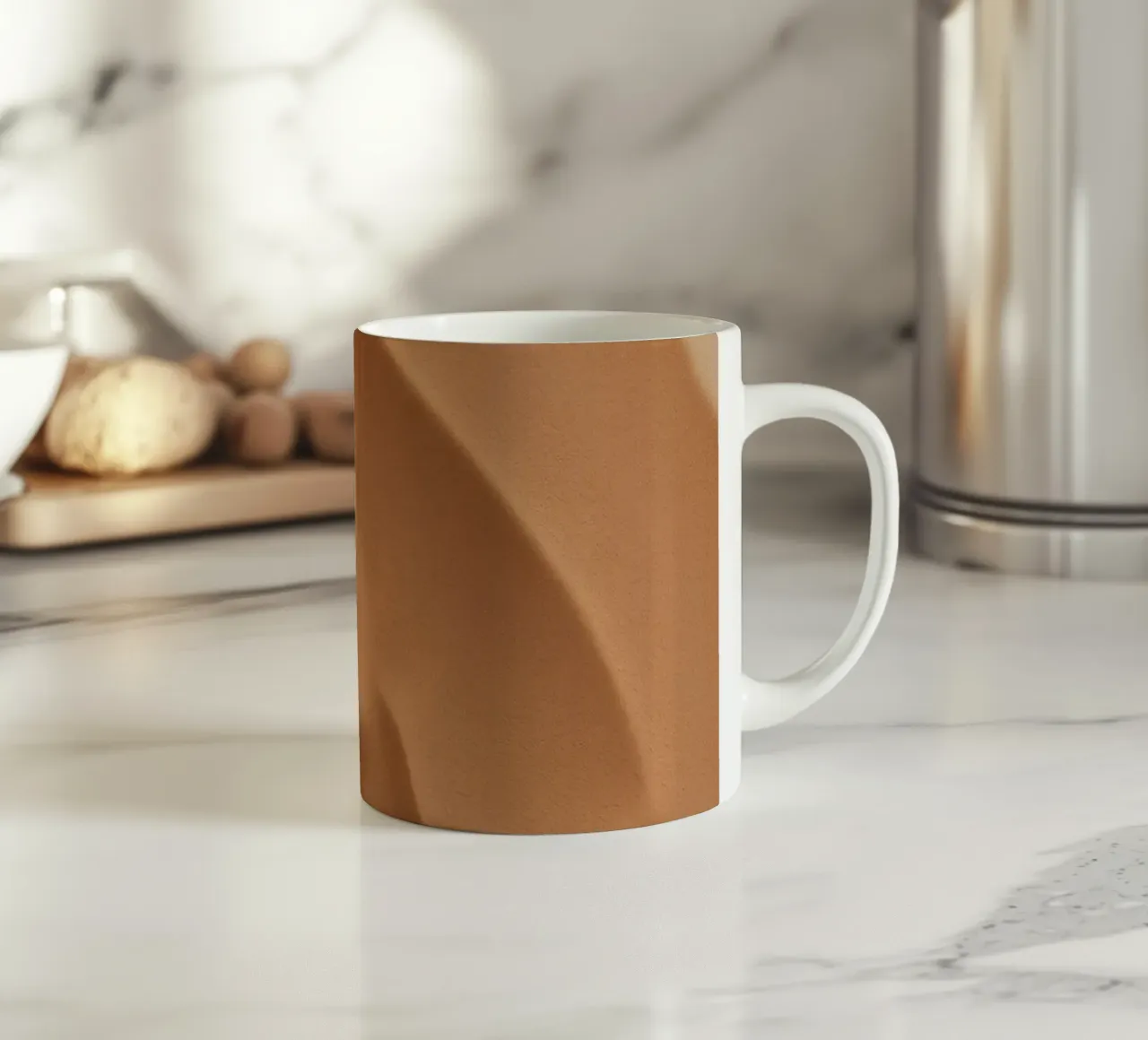 Esplorare l'arte dei modelli di sabbia e l'interazione umana tazza in ceramica da DesignDoodle