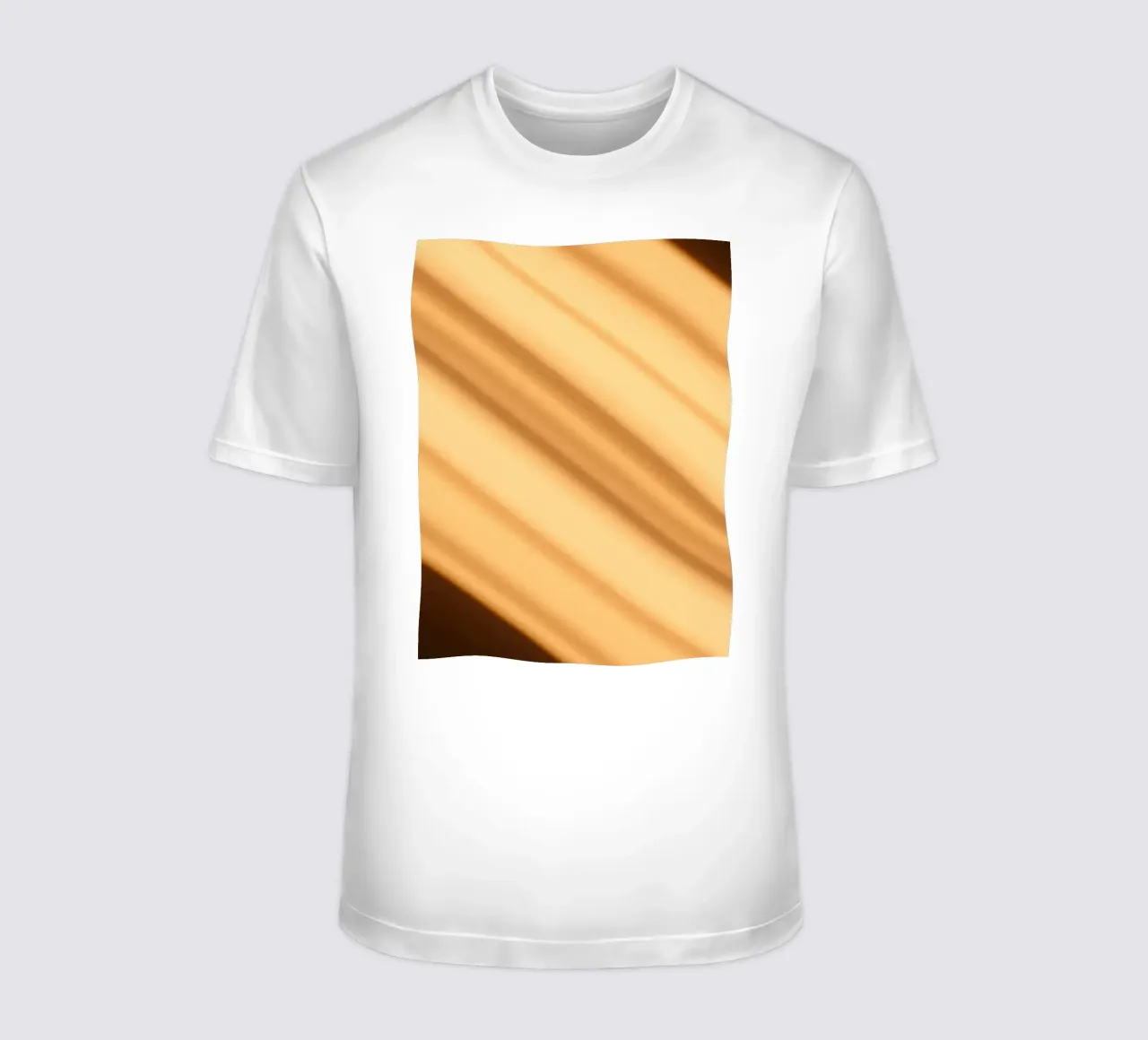 Fond abstrait en dégradé chaud avec des lignes lisses t-shirt de DesignDoodle