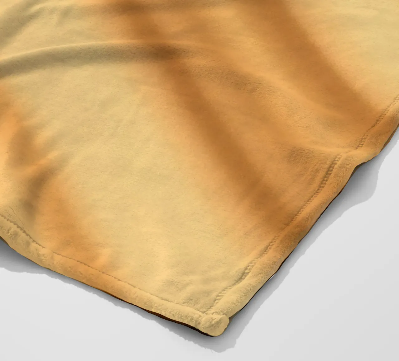 Abstract warm gradient background with smooth lines fleece blanket by DesignDoodle
