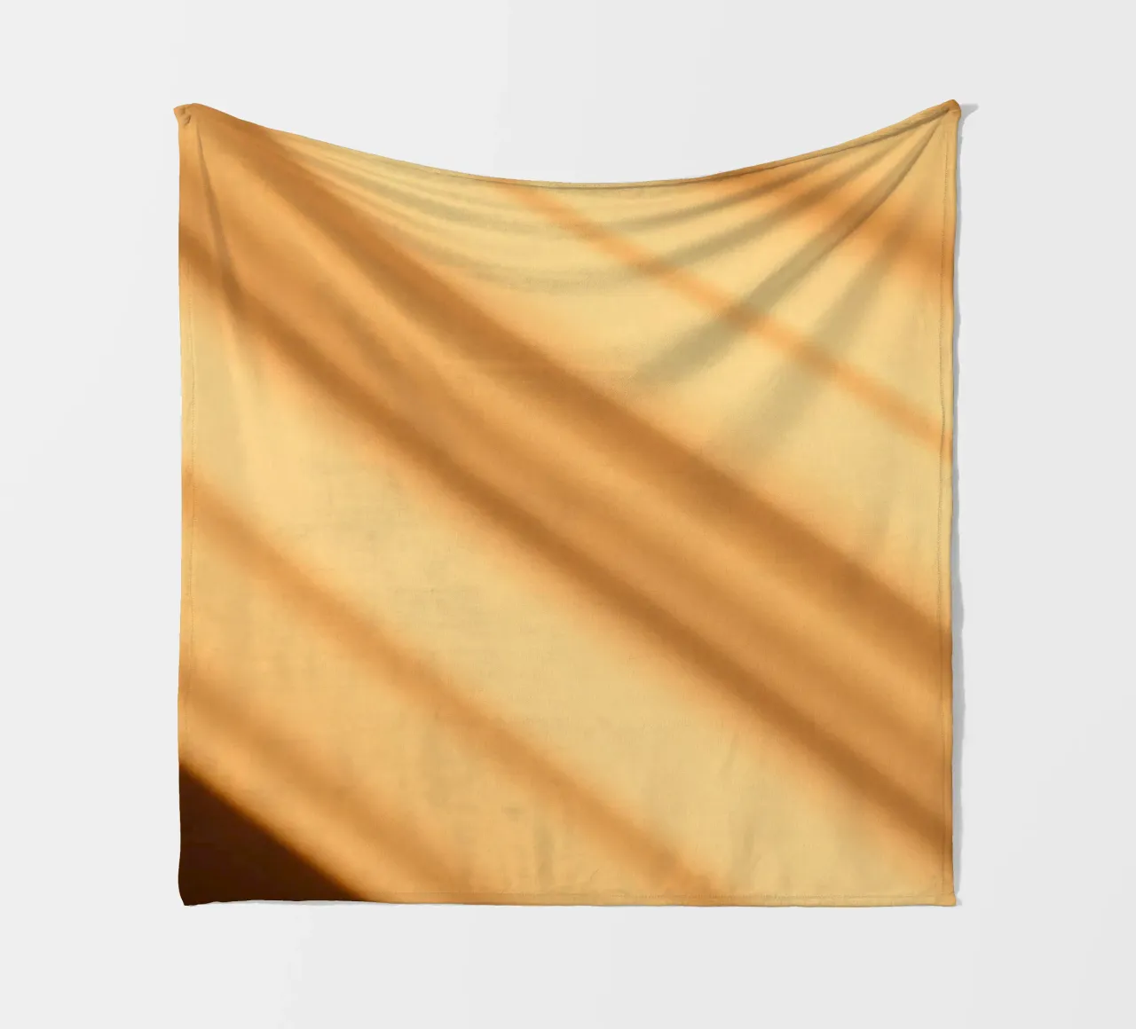 Abstract warm gradient background with smooth lines fleece blanket by DesignDoodle