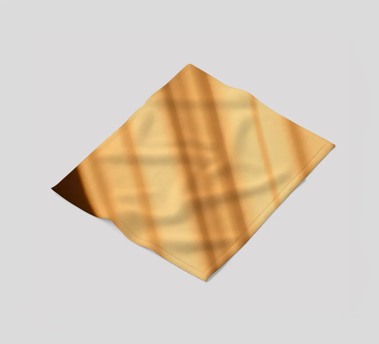 Abstract warm gradient background with smooth lines fleece blanket by DesignDoodle