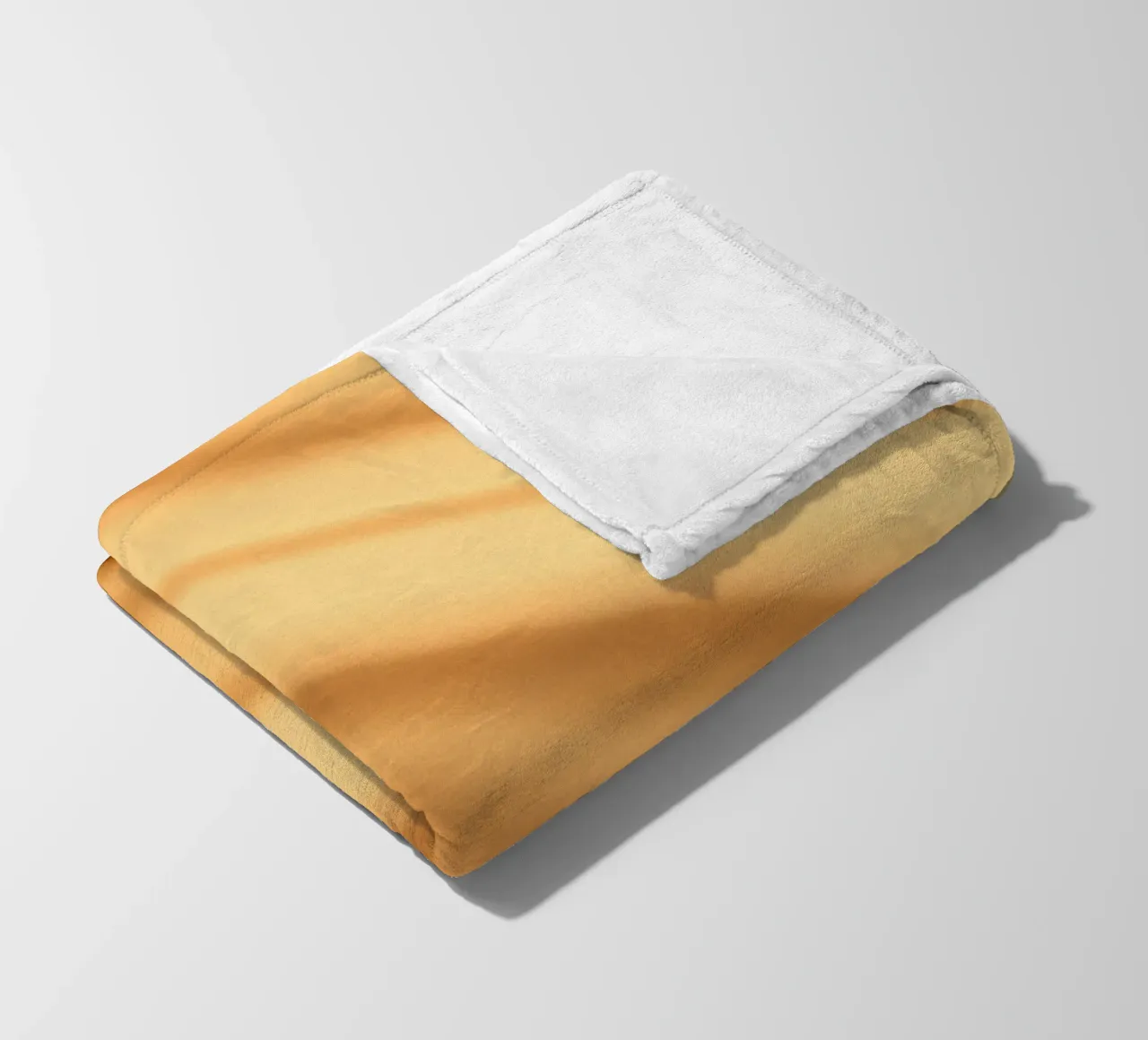 Sfondo astratto a gradiente caldo con linee morbide coperta in pile da DesignDoodle