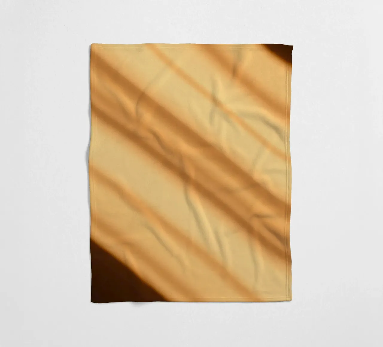 Abstract warm gradient background with smooth lines fleece blanket by DesignDoodle
