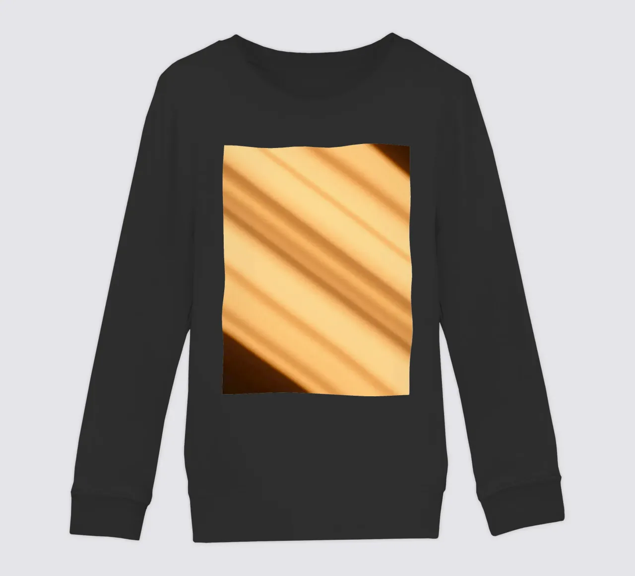 Sfondo astratto a gradiente caldo con linee morbide felpa bambino da DesignDoodle