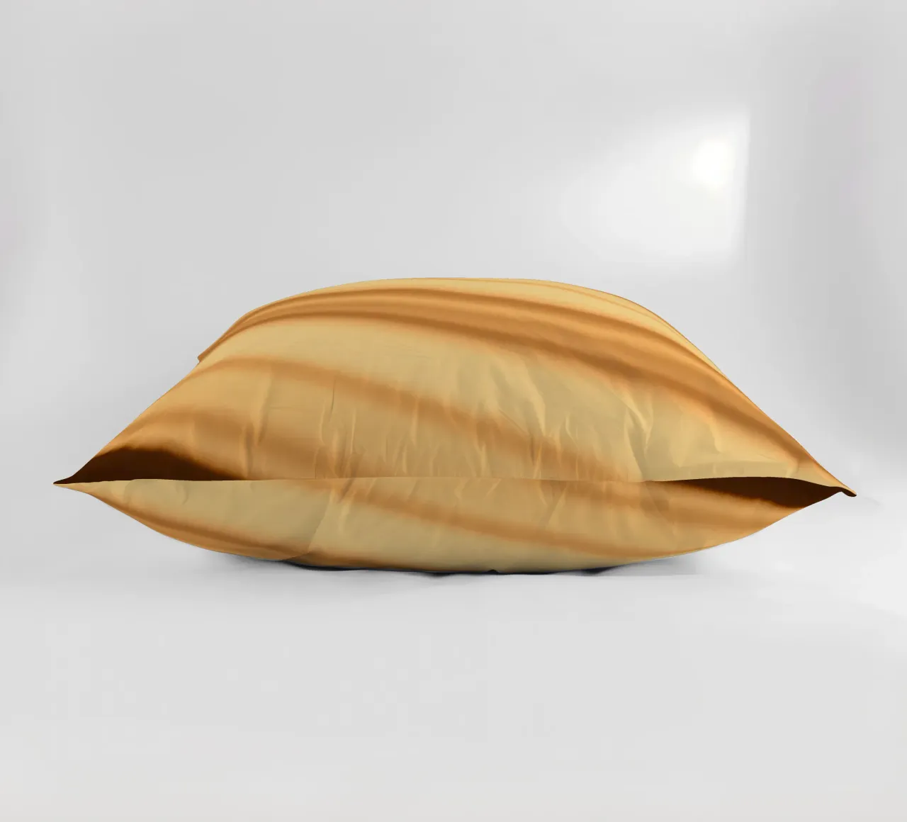 Abstract warm gradient background with smooth lines decorative cushion by DesignDoodle