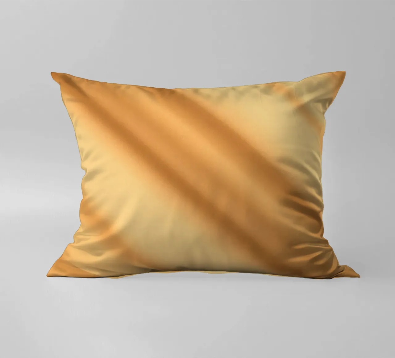 Abstract warm gradient background with smooth lines decorative cushion by DesignDoodle