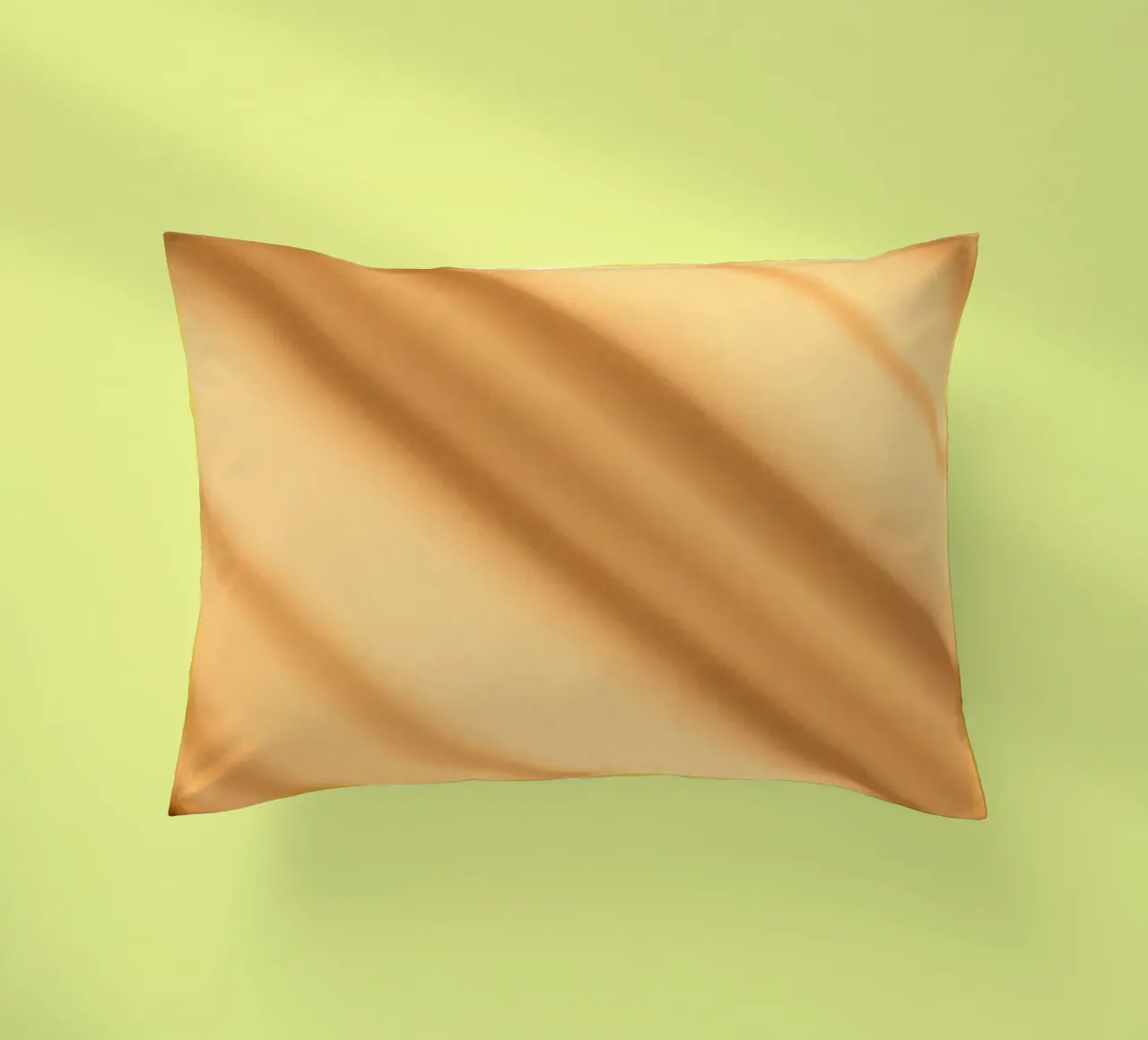 Abstract warm gradient background with smooth lines decorative cushion by DesignDoodle