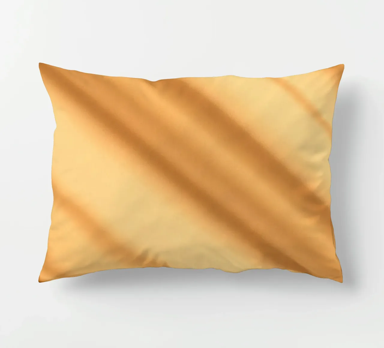 Abstract warm gradient background with smooth lines decorative cushion by DesignDoodle