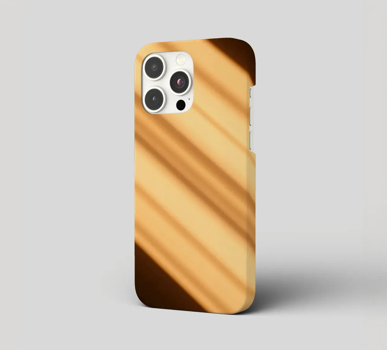 Abstract warm gradient background with smooth lines iphone case by DesignDoodle