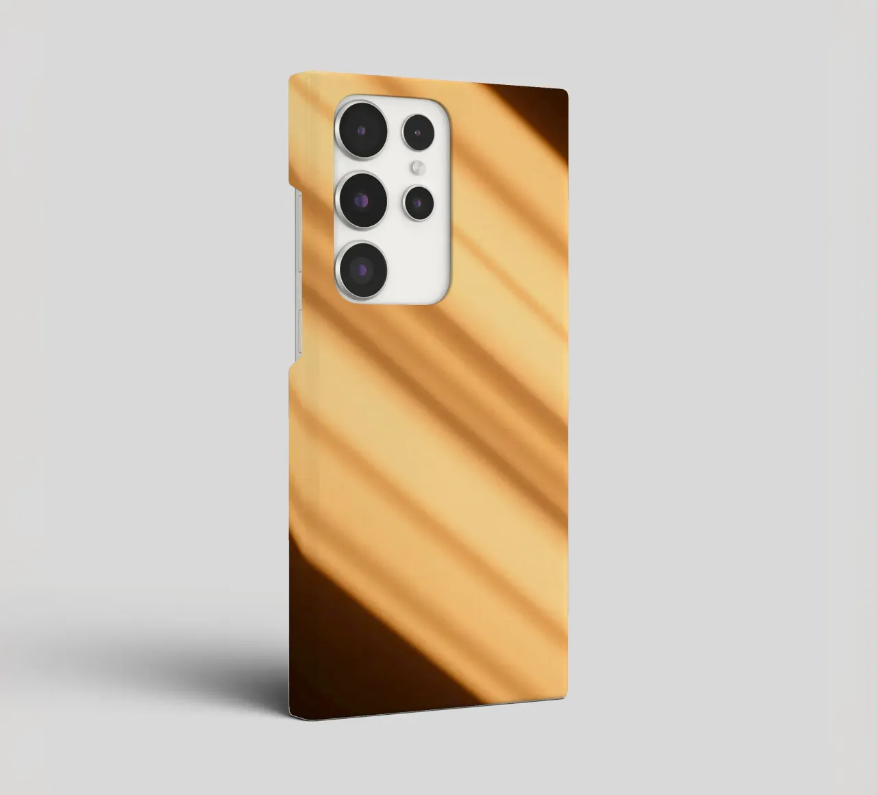 Abstract warm gradient background with smooth lines samsung phone case by DesignDoodle
