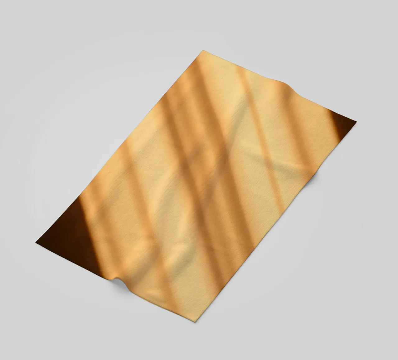 Sfondo astratto a gradiente caldo con linee morbide telo mare da DesignDoodle