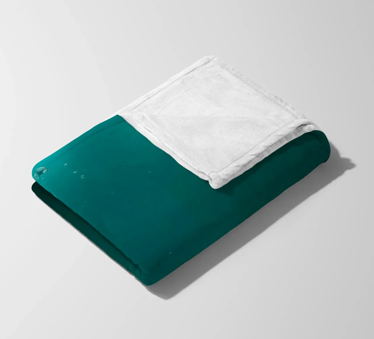 Explore the serenity of underwater tranquility fleece blanket by DesignDoodle
