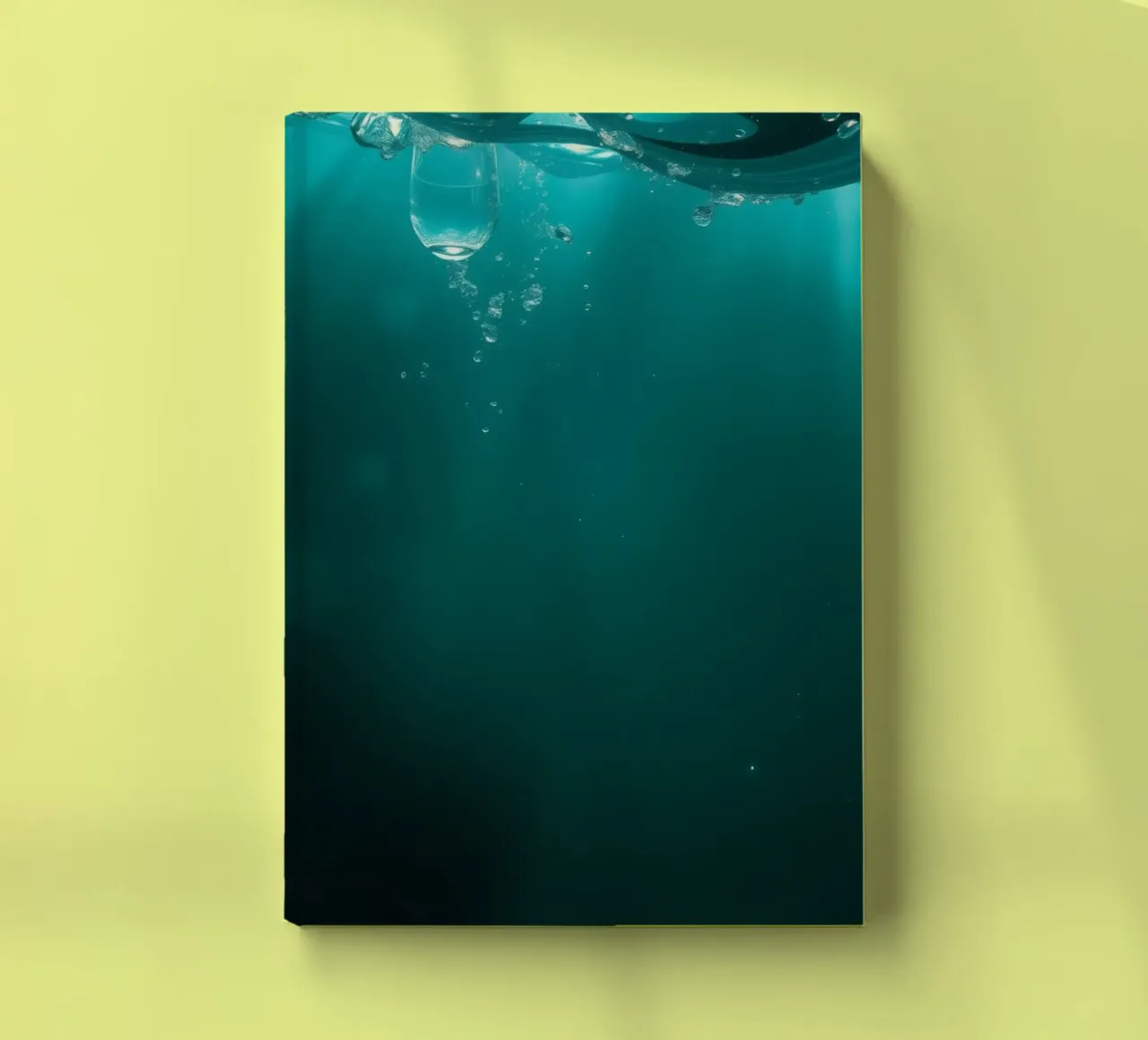 Explore the serenity of underwater tranquility notebook by DesignDoodle