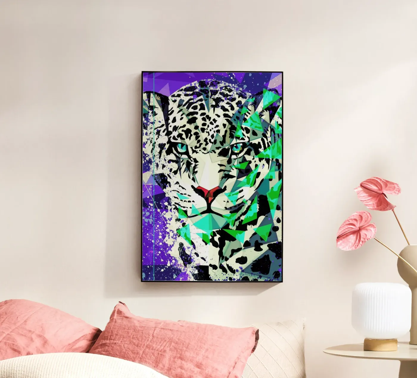 Jagwarod Acryl-Glas von Mayka ienova