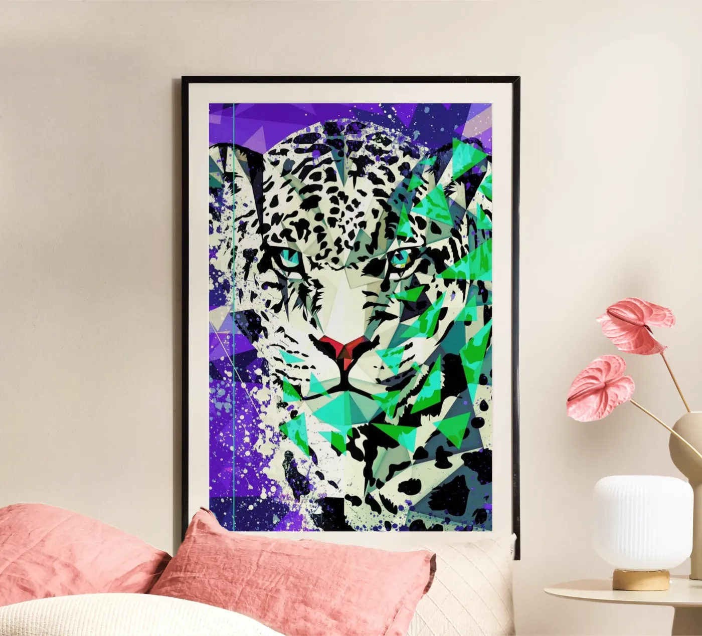 Jagwarod Poster von Mayka ienova