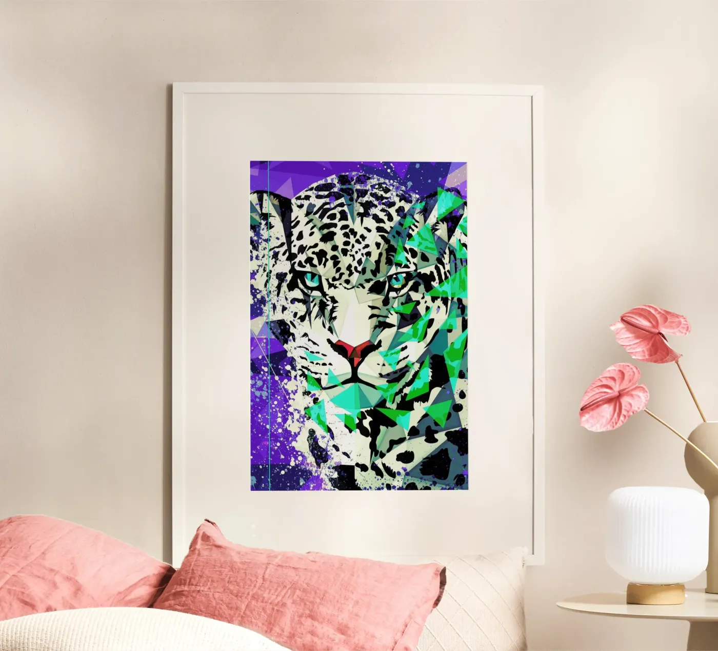 Jagwarod Poster von Mayka ienova