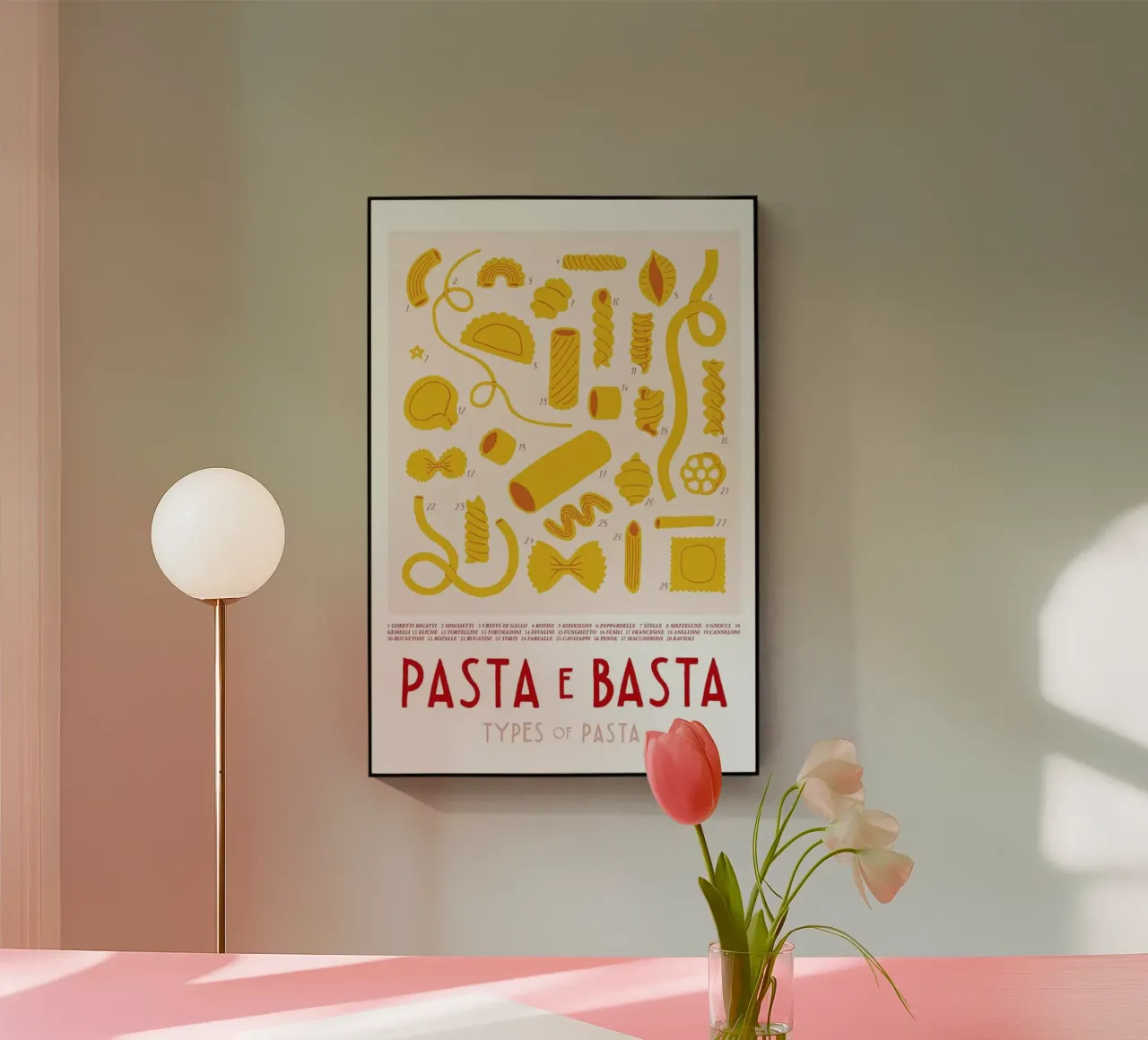 Pasta e Basta plexiglass da typealive