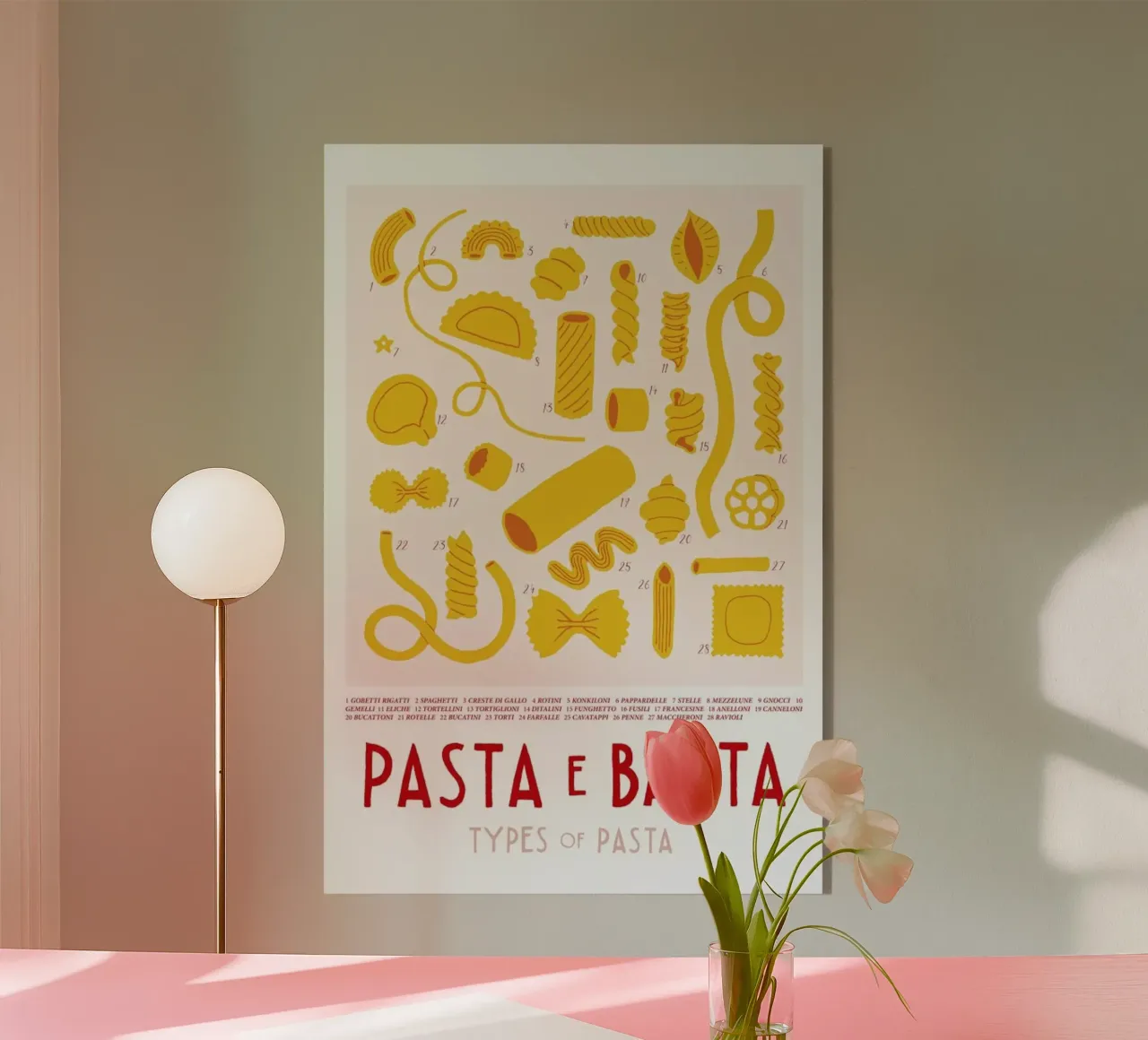 Pasta e Basta plexiglass da typealive