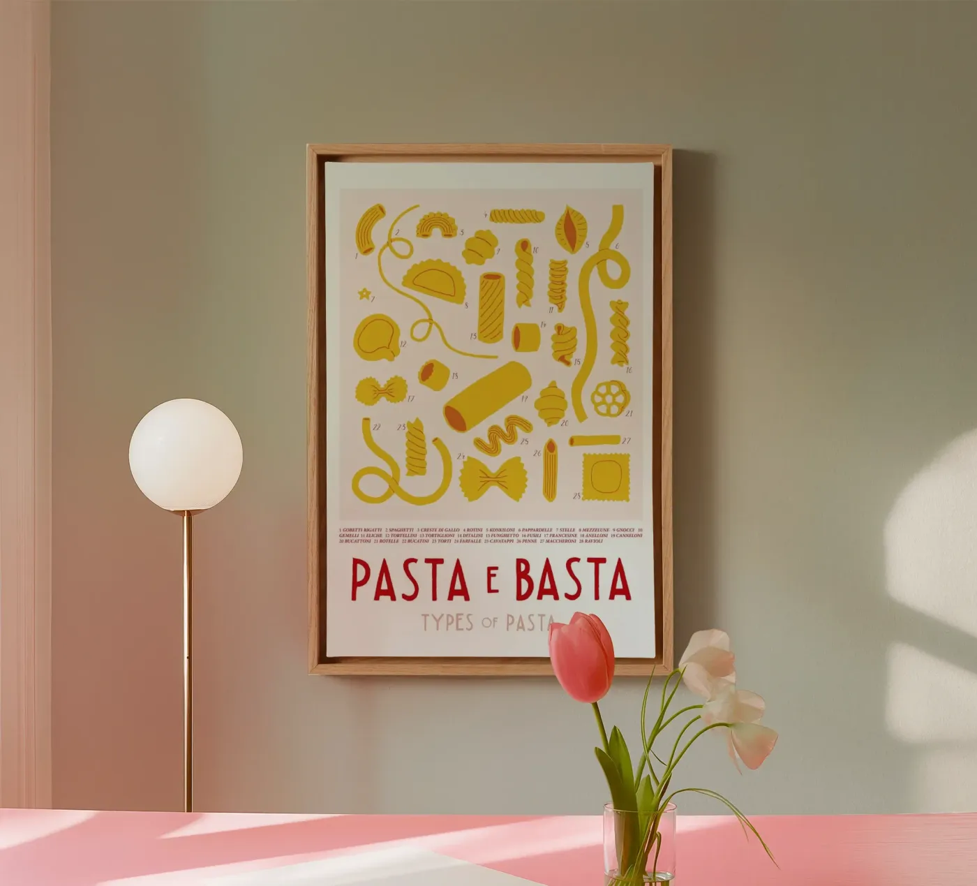 Pasta e Basta canvas by typealive