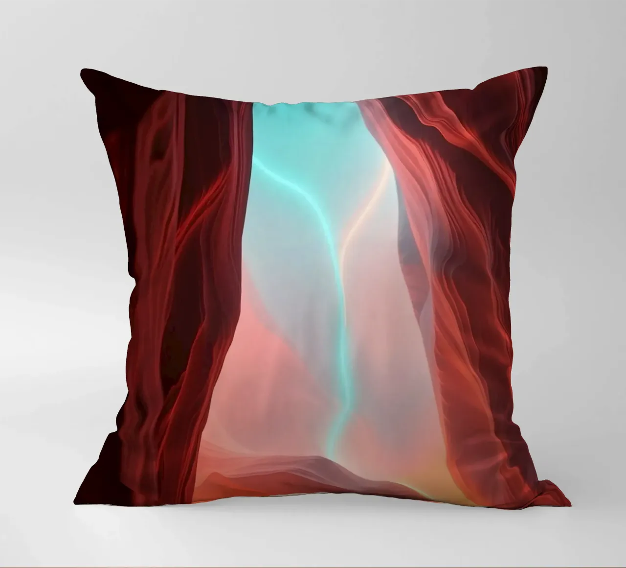 sfondo ispirato agli splendidi colori di un canyon cuscino da DesignDoodle