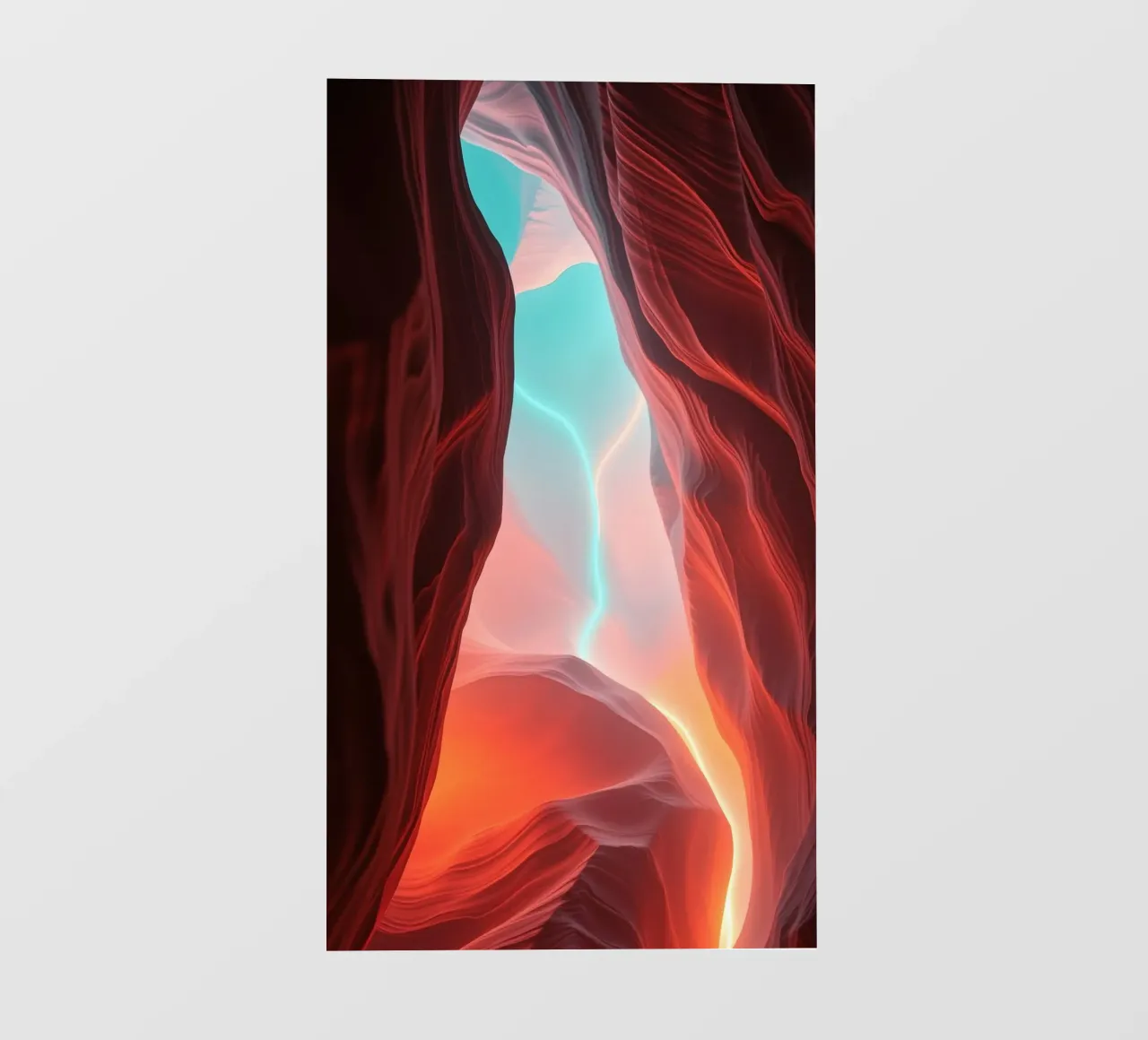 sfondo ispirato agli splendidi colori di un canyon pellicola backlit da DesignDoodle