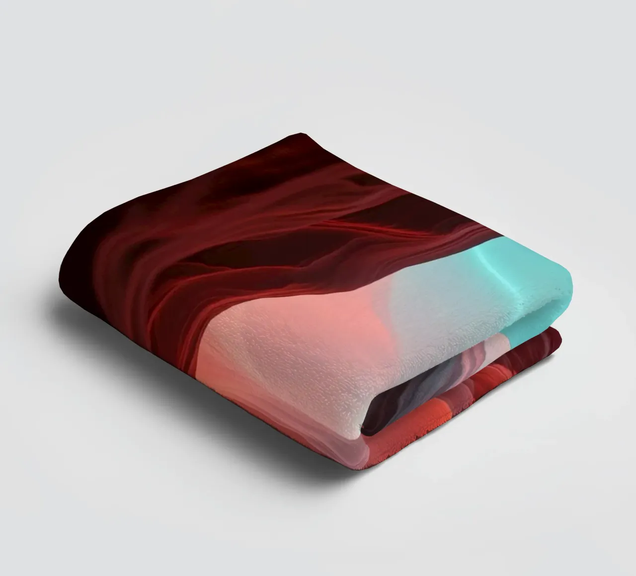 sfondo ispirato agli splendidi colori di un canyon asciugamano da bagno da DesignDoodle