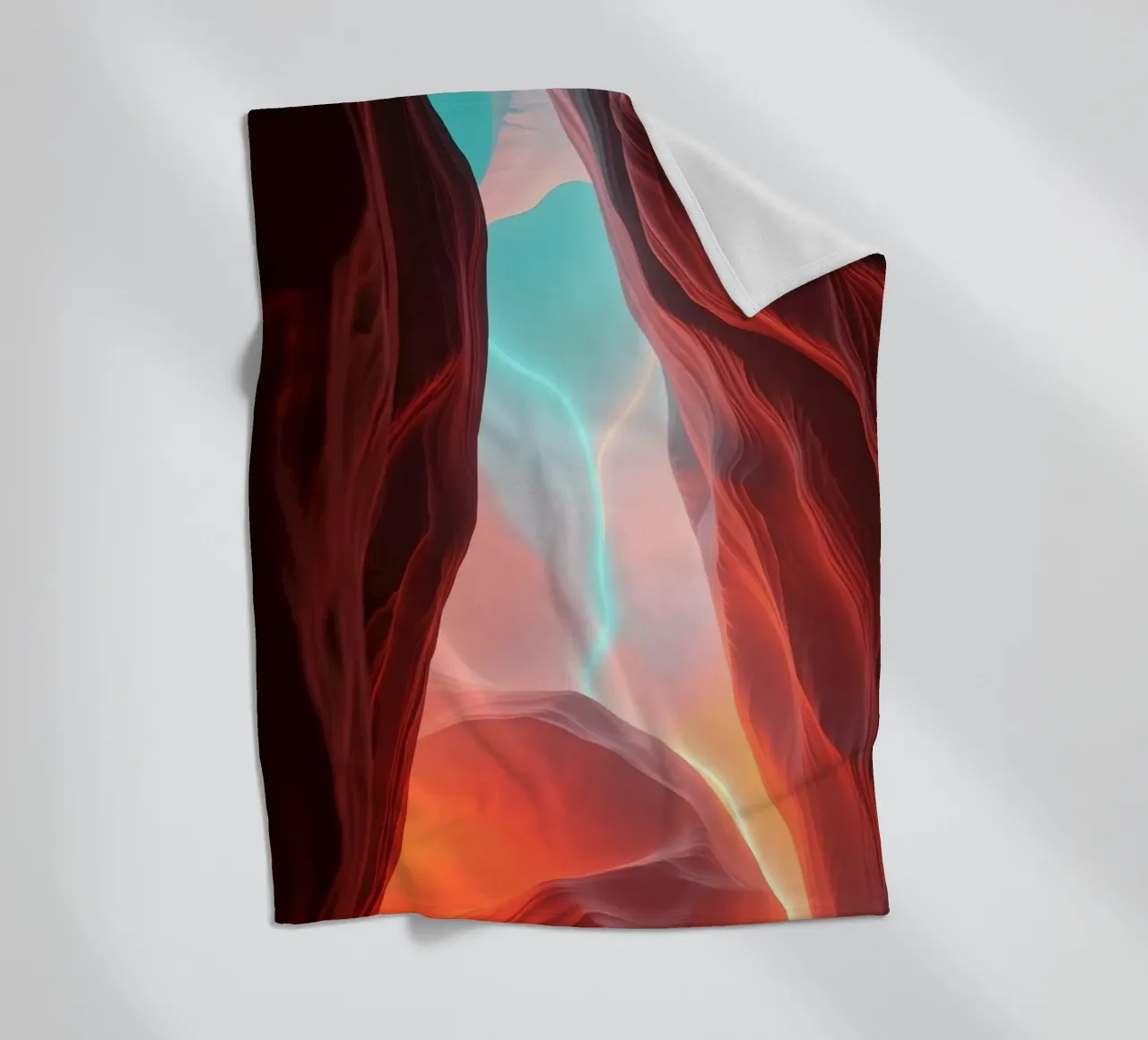 sfondo ispirato agli splendidi colori di un canyon coperta in pile da DesignDoodle
