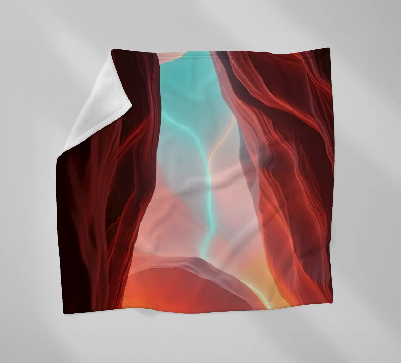 sfondo ispirato agli splendidi colori di un canyon coperta in pile da DesignDoodle