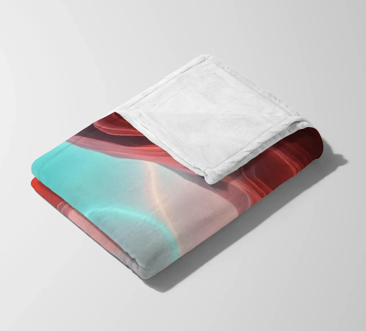 sfondo ispirato agli splendidi colori di un canyon coperta in pile da DesignDoodle