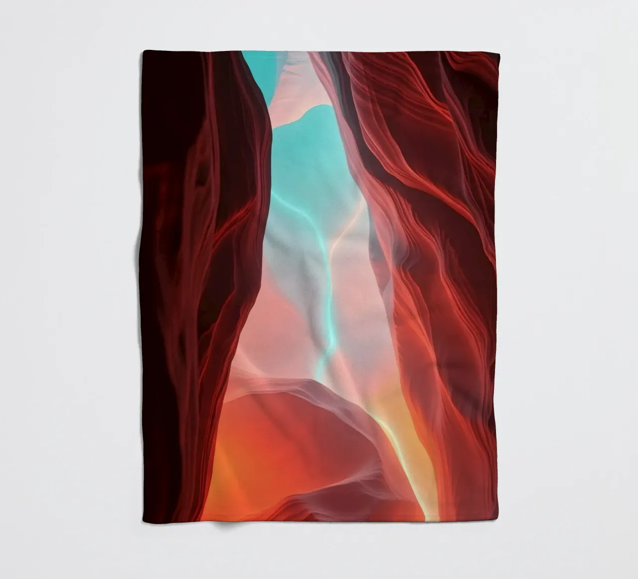 sfondo ispirato agli splendidi colori di un canyon coperta in pile da DesignDoodle