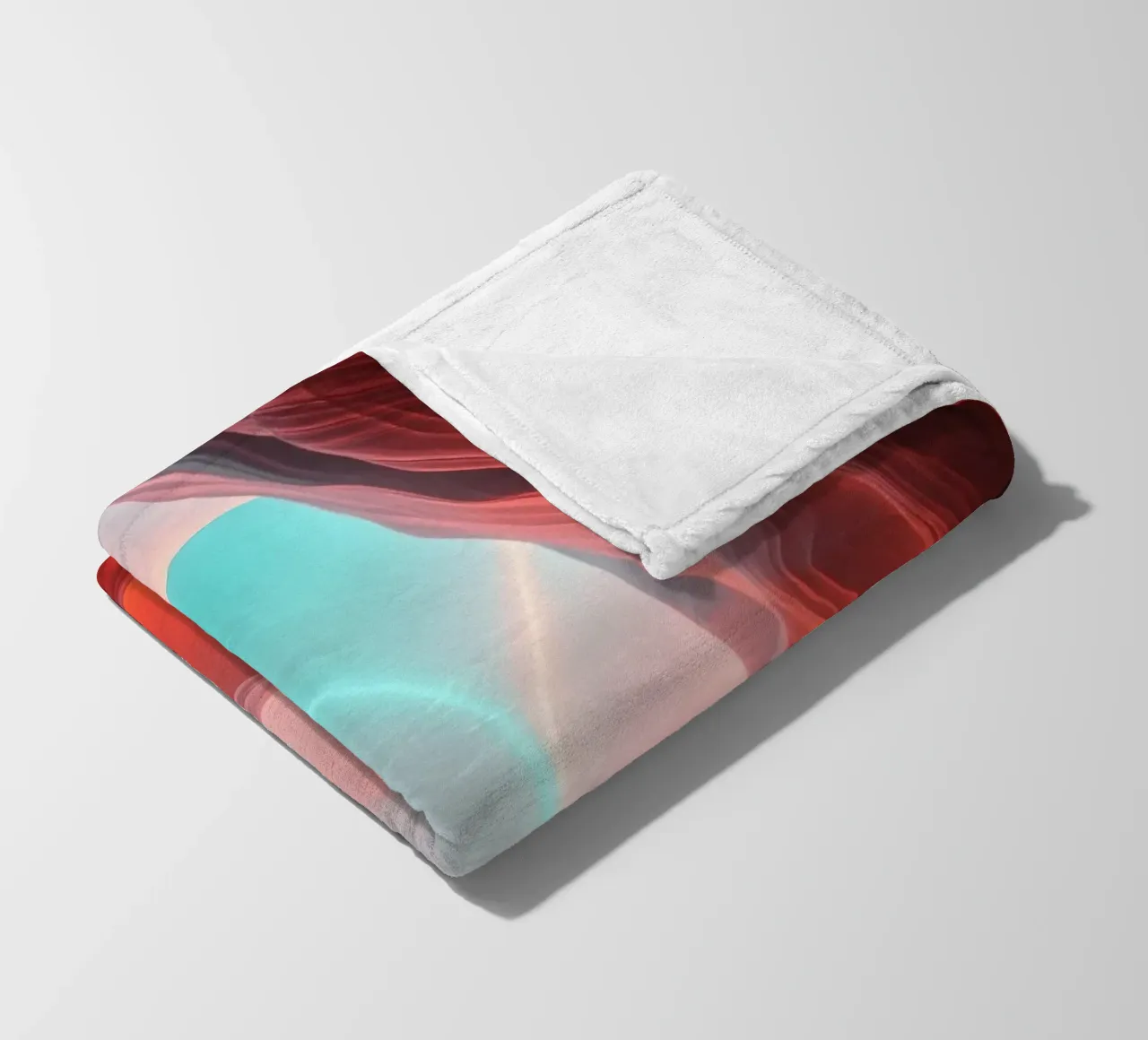 sfondo ispirato agli splendidi colori di un canyon coperta in pile da DesignDoodle