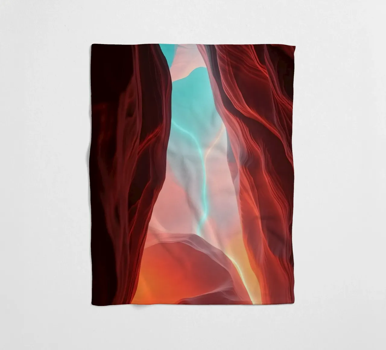 sfondo ispirato agli splendidi colori di un canyon coperta in pile da DesignDoodle