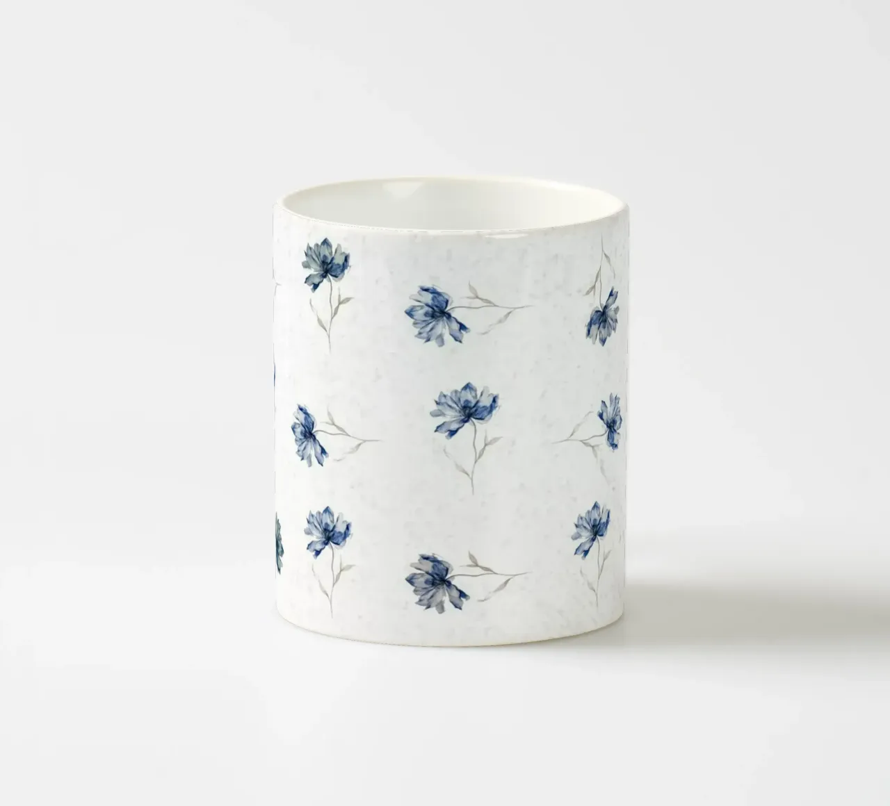 Fiore blu due tazza in ceramica da LaylaOzHome