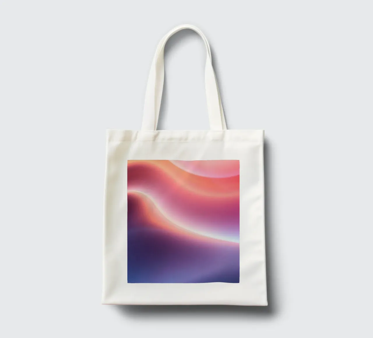 Abstrait vibrant avec des gradients doux et un flux dynamique tote bag de DesignDoodle