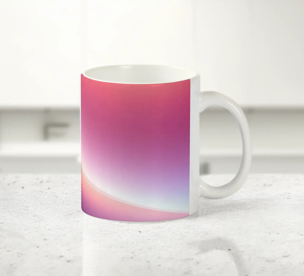 Levendig abstract met vloeiende verlopen en dynamische flow keramische mok van DesignDoodle