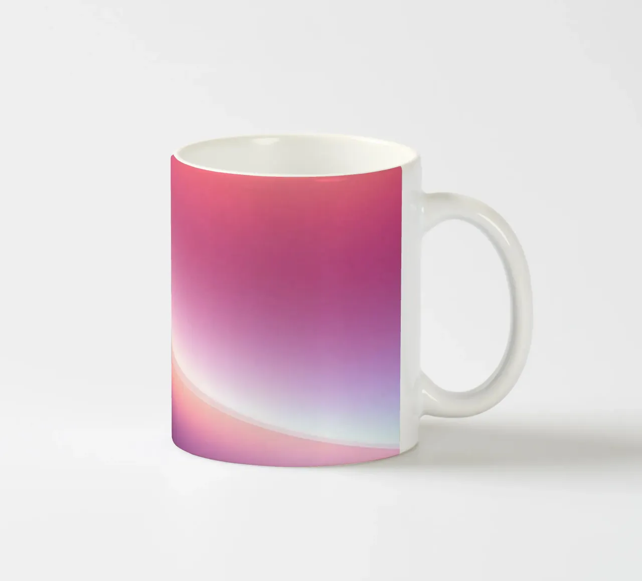Levendig abstract met vloeiende verlopen en dynamische flow keramische mok van DesignDoodle