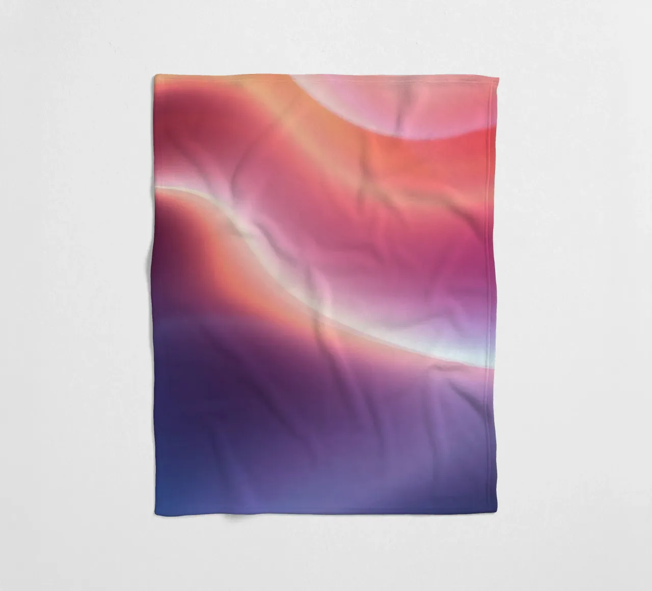 Vibrante astratto con sfumature morbide e flusso dinamico coperta in pile da DesignDoodle