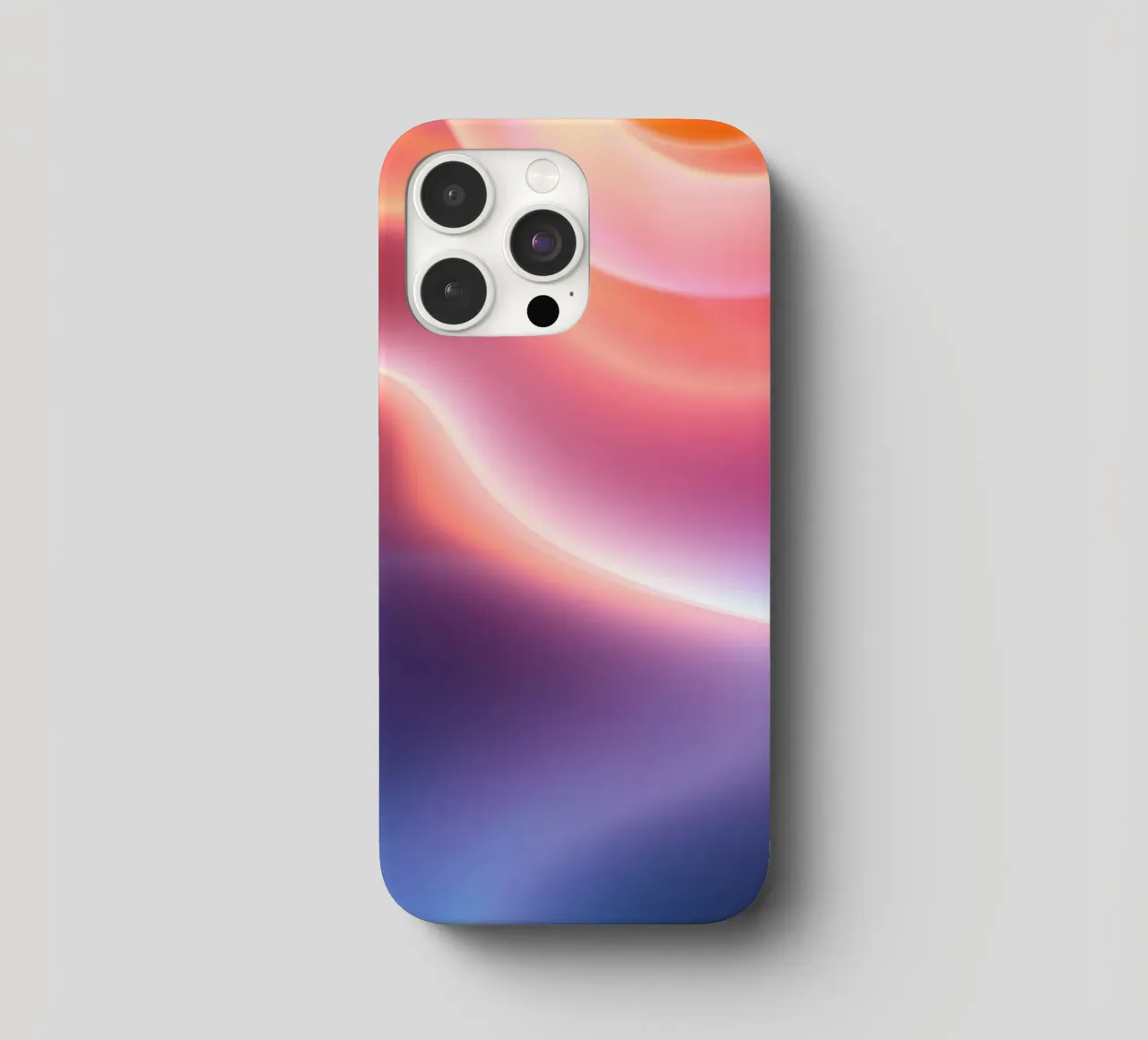 Vibrante astratto con sfumature morbide e flusso dinamico cover iphone da DesignDoodle